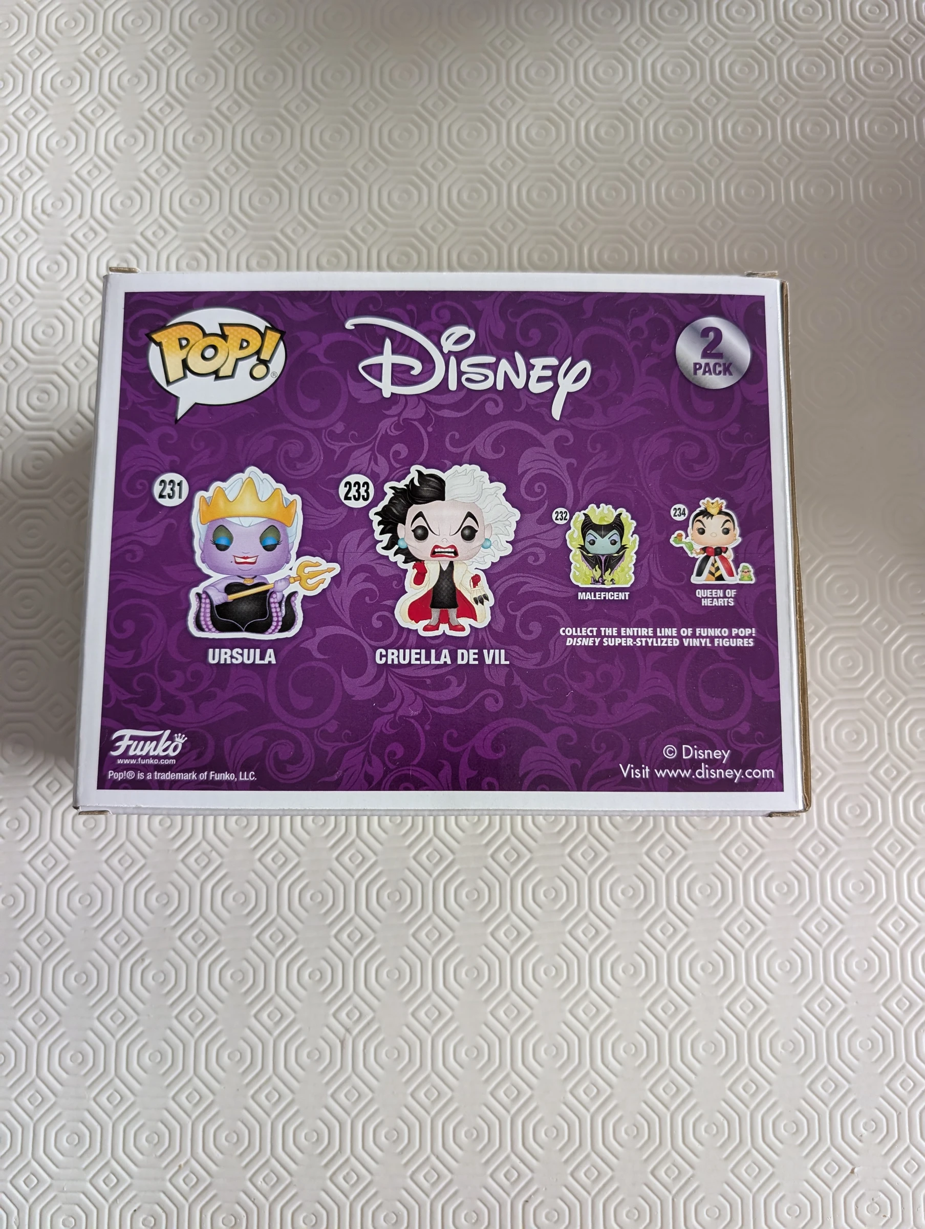 Funko Pop! Disney Ursula y Cruella De Vil – Pack Exclusivo de 2 figuras – photo 2